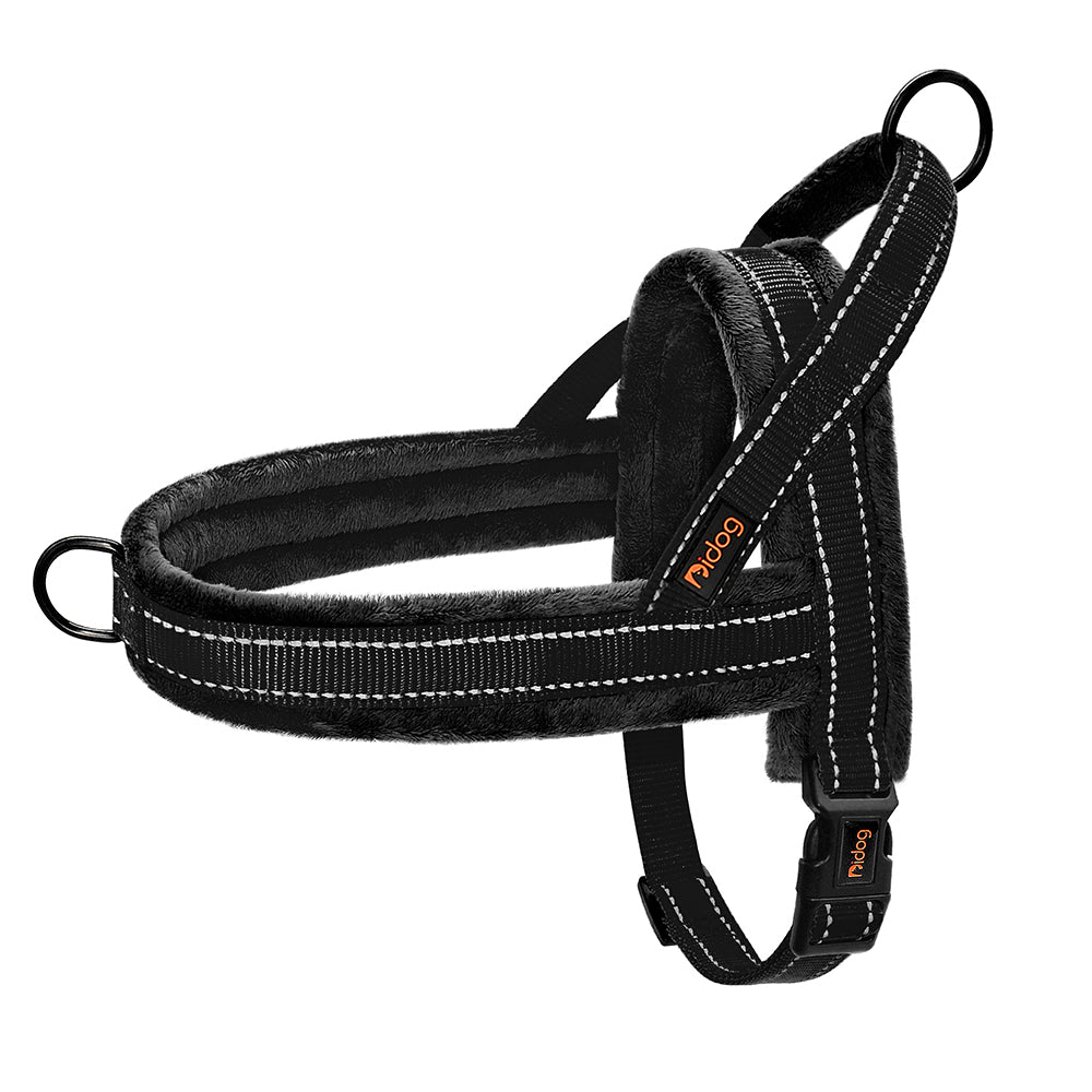 No Pull Reflective Velvet Dog Harness - My Puppy Fresh