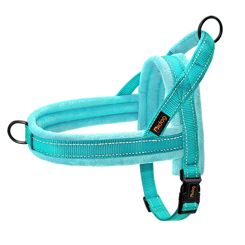 No Pull Reflective Velvet Dog Harness - My Puppy Fresh