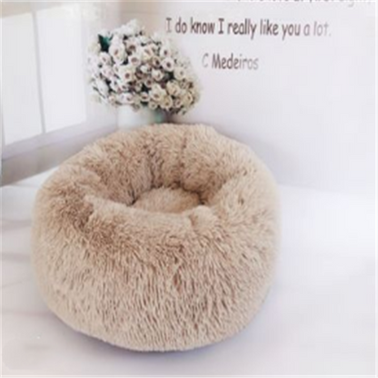 Donut Faux Fur Pet Bed - My Puppy Fresh