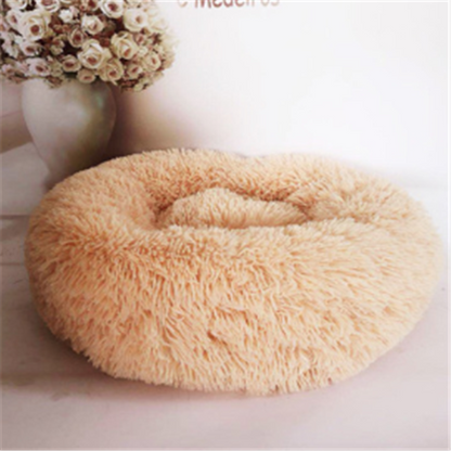 Donut Faux Fur Pet Bed - My Puppy Fresh