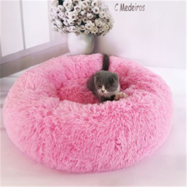 Donut Faux Fur Pet Bed - My Puppy Fresh