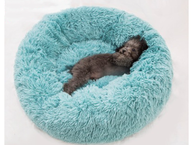 Donut Faux Fur Pet Bed - My Puppy Fresh