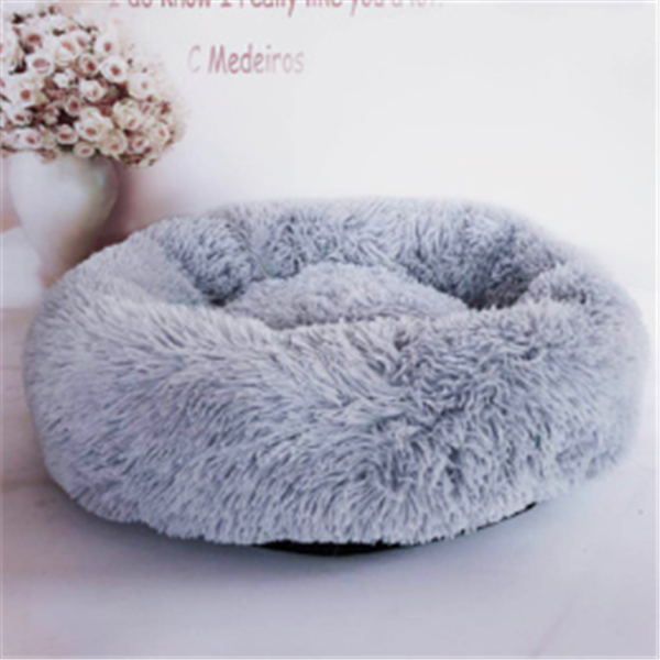 Donut Faux Fur Pet Bed - My Puppy Fresh