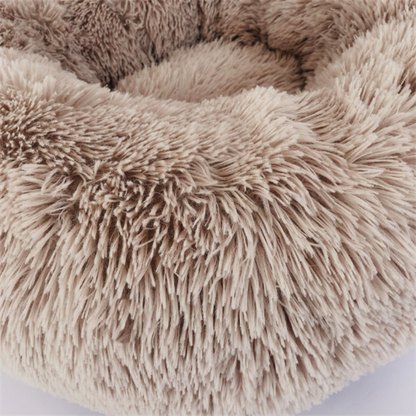 Donut Faux Fur Pet Bed - My Puppy Fresh