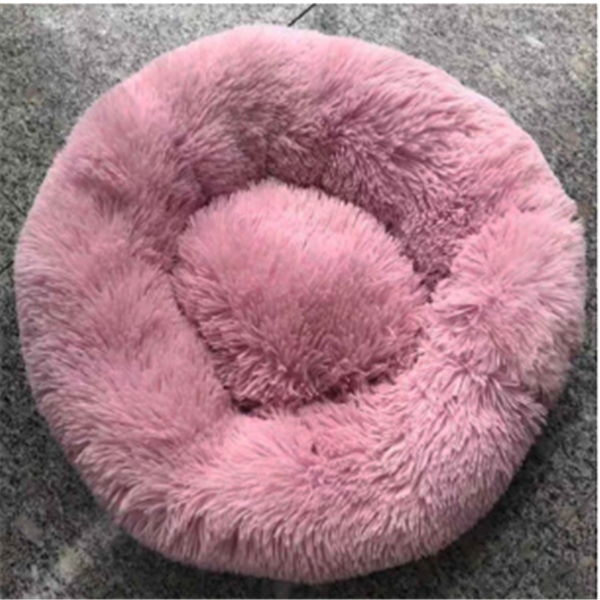 Donut Faux Fur Pet Bed - My Puppy Fresh