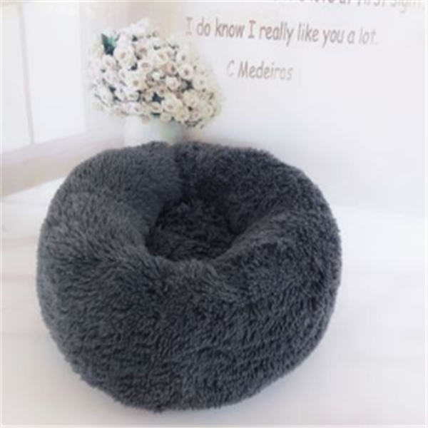 Donut Faux Fur Pet Bed - My Puppy Fresh