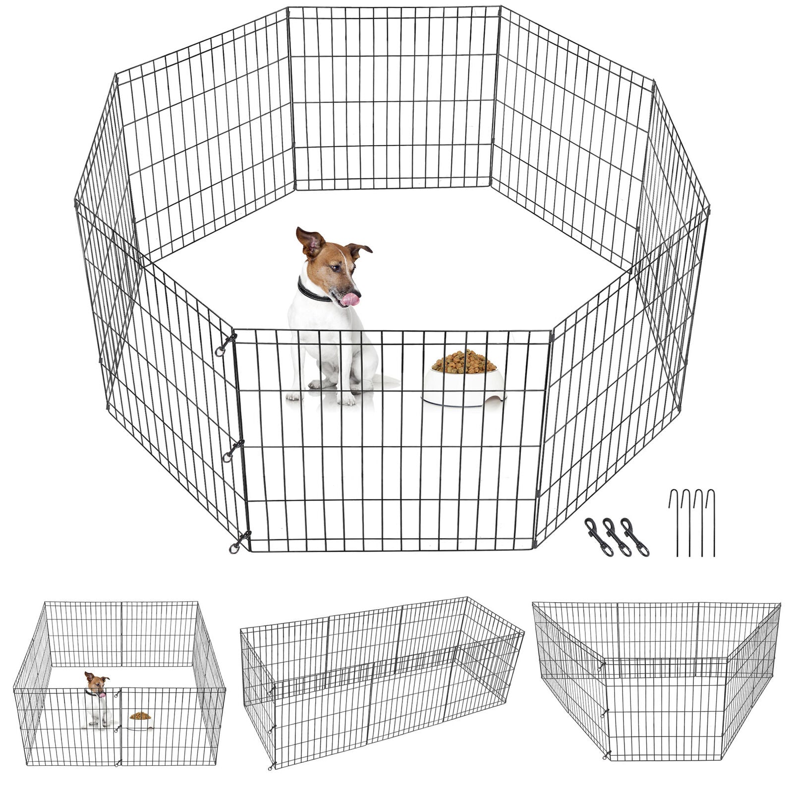 Dog Foldable Playpen Gate - My Puppy Fresh