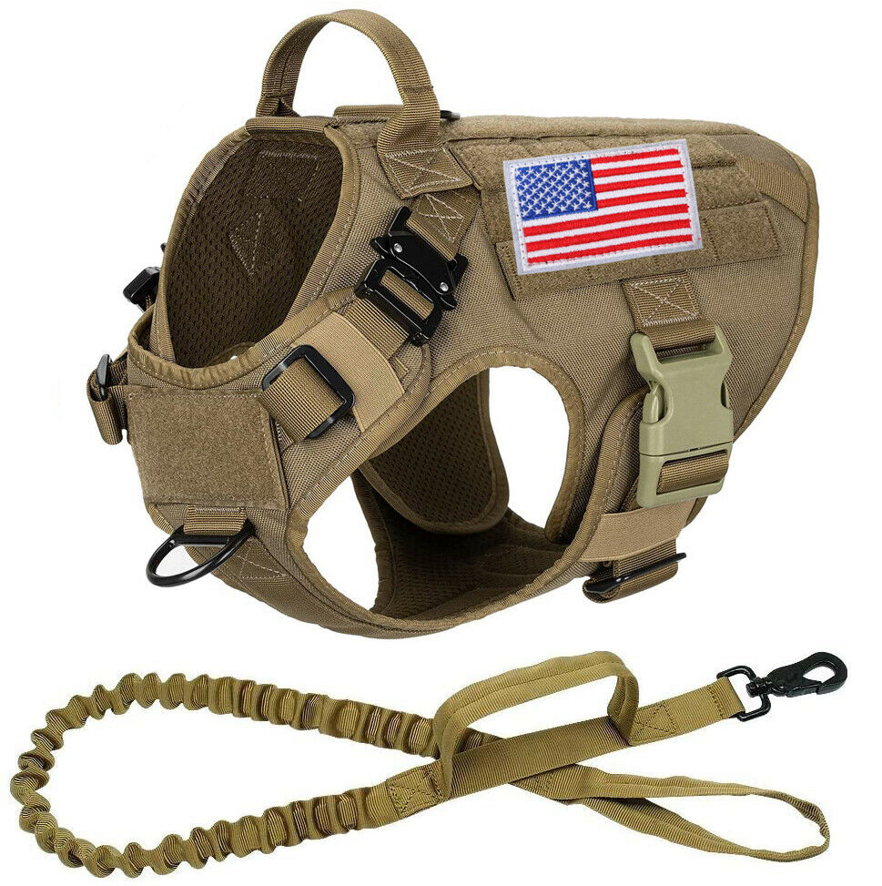 Tactical No Pull Military Dog Harness - My Puppy Fresh