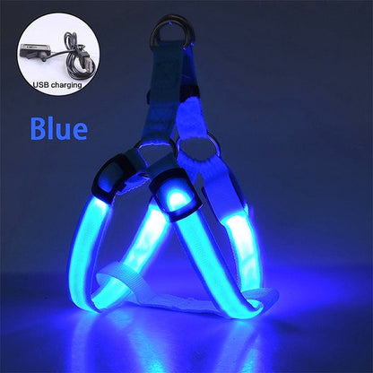 Adjustable LED Dog Harness - My Puppy Fresh