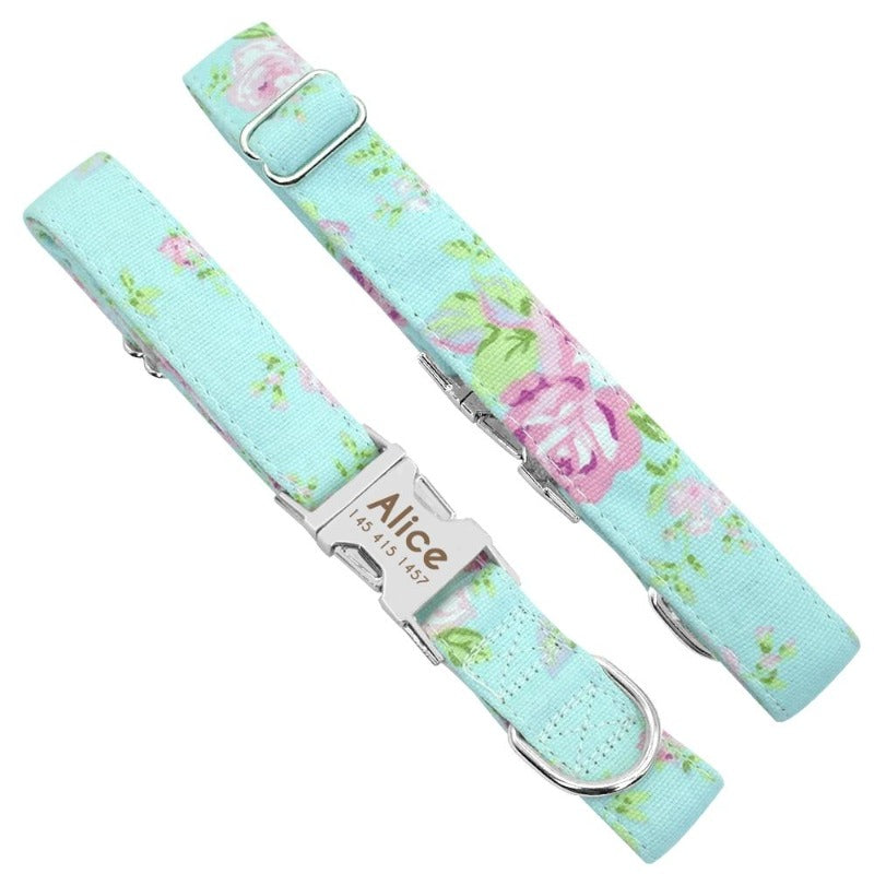 $ Personalized Nylon Dog Collar $ - My Puppy Fresh