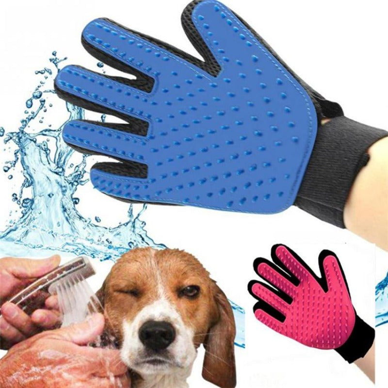 Pet Hair Grooming Glove - My Puppy Fresh