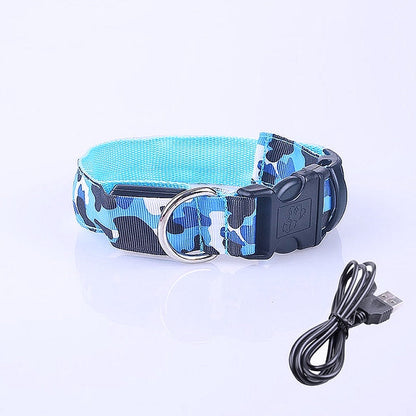 LED Rechargeable Dog Safety Collar - My Puppy Fresh