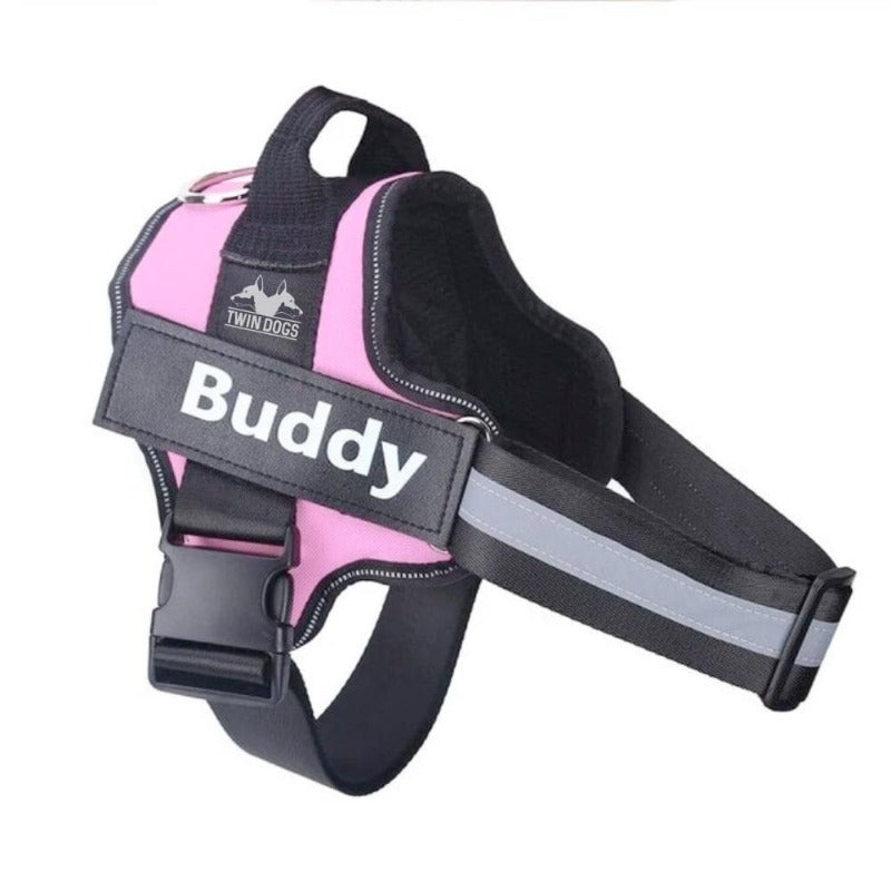 Personalized No Pull Reflective Dog Harness - My Puppy Fresh