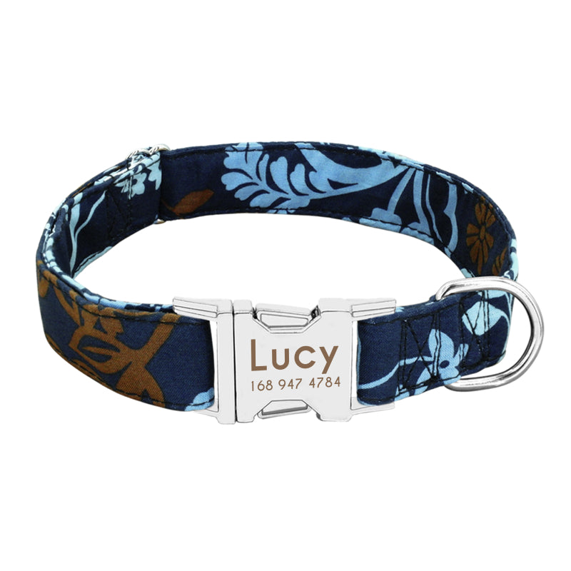 Personalized Nylon Dog Collar - My Puppy Fresh