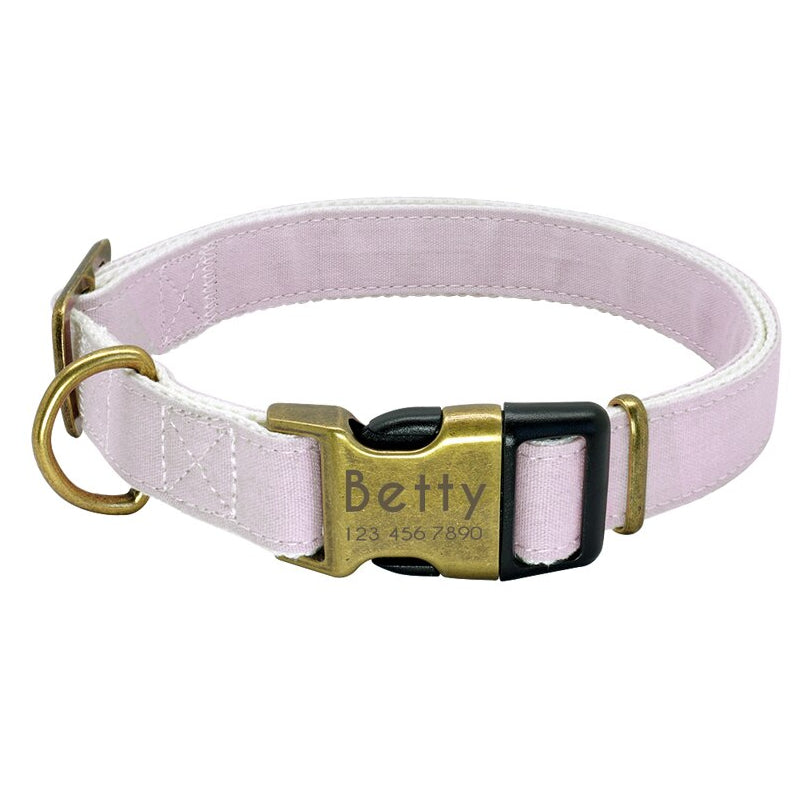 $ Personalized Nylon Dog Collar $ - My Puppy Fresh