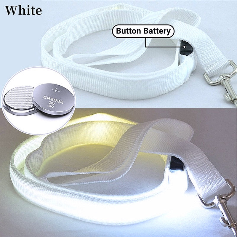 Glowing LED Dog Leash - Keep Your Pets Safe in Darkness - My Puppy Fresh