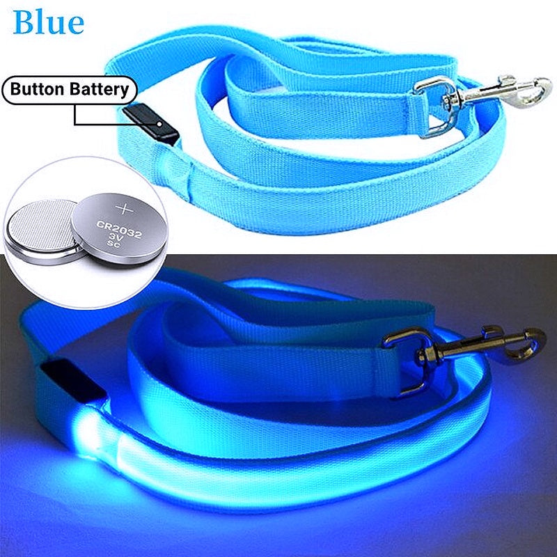 Glowing LED Dog Leash - Keep Your Pets Safe in Darkness - My Puppy Fresh