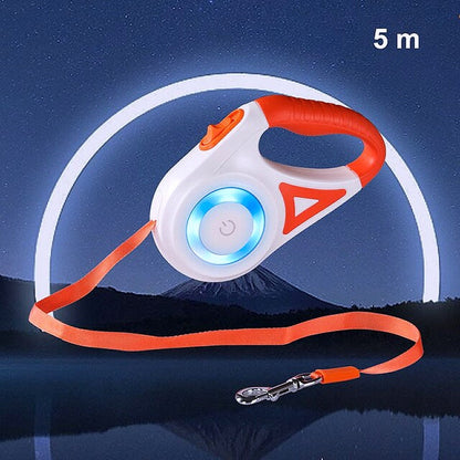 3M 5M Automatic Retractable LED Luminous Dog Leash - My Puppy Fresh