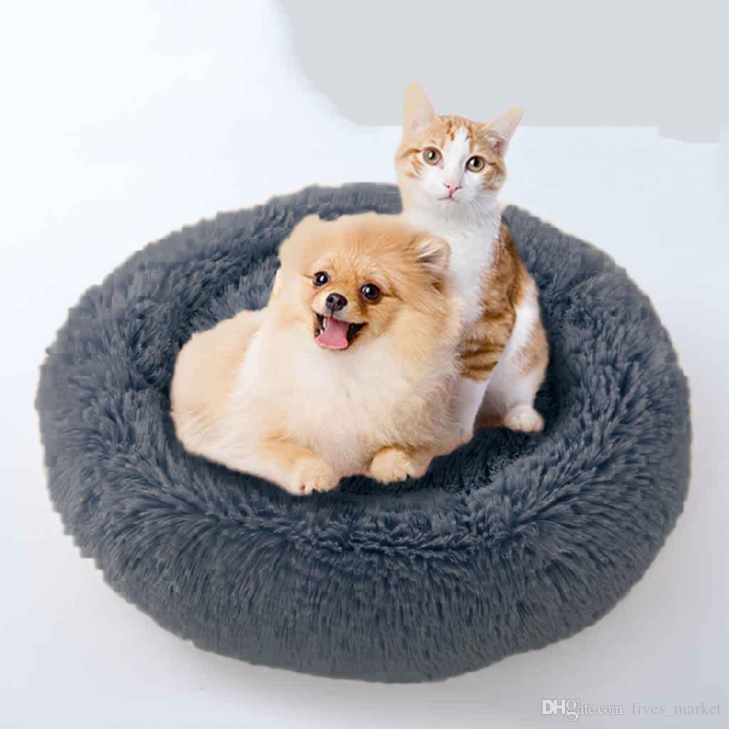 Donut Faux Fur Pet Bed - My Puppy Fresh