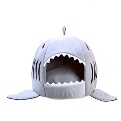 Shark Pet Bed For Small Medium Dogs Cats - My Puppy Fresh