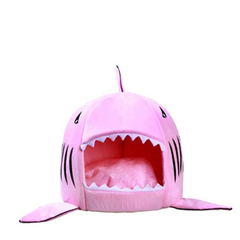 Shark Pet Bed For Small Medium Dogs Cats - My Puppy Fresh