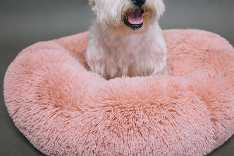 Donut Faux Fur Pet Bed - My Puppy Fresh