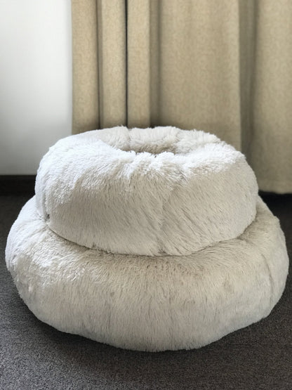 Donut Faux Fur Pet Bed - My Puppy Fresh