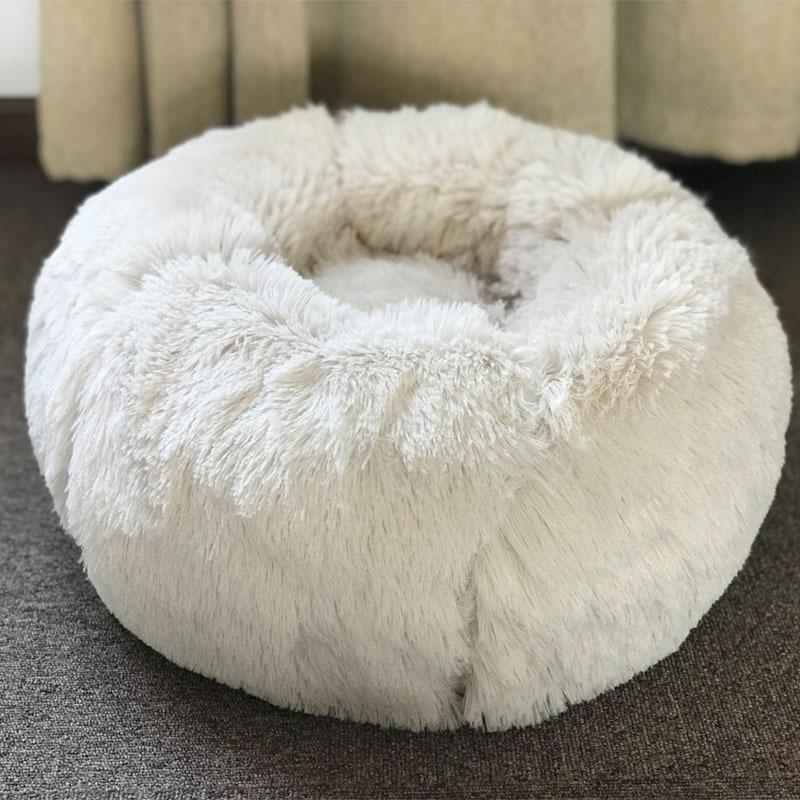 Donut Faux Fur Pet Bed - My Puppy Fresh