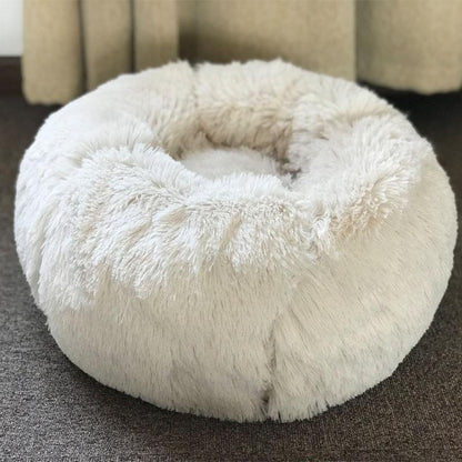 Donut Faux Fur Pet Bed - My Puppy Fresh