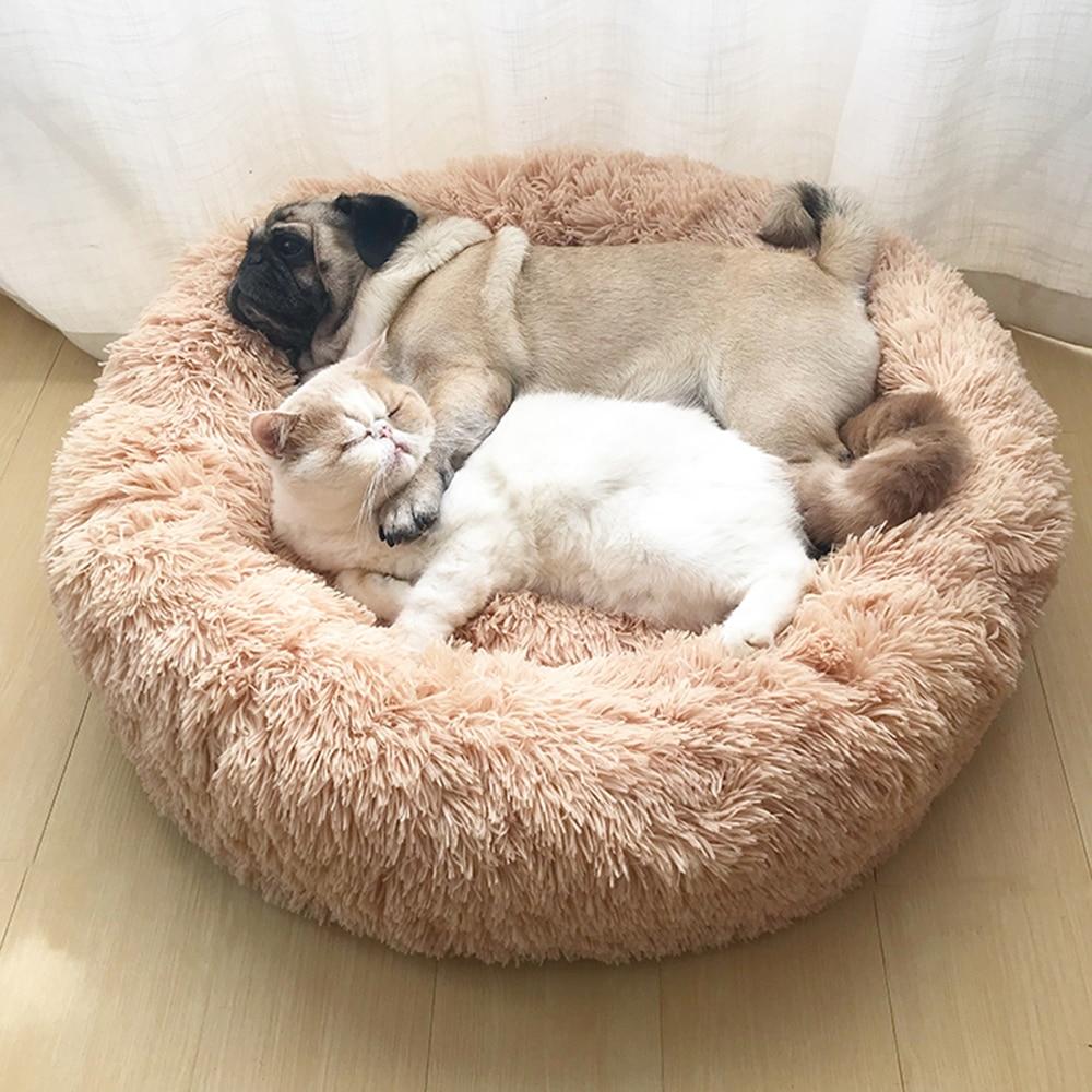 Donut Faux Fur Pet Bed - My Puppy Fresh