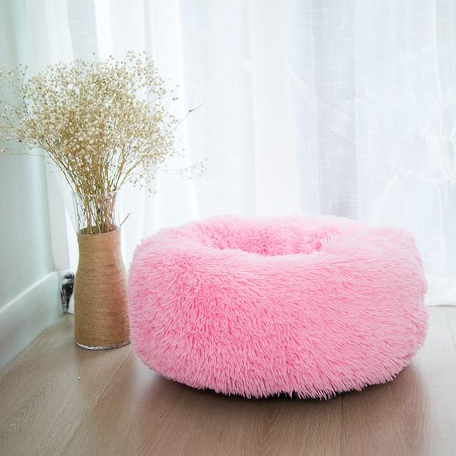 Donut Faux Fur Pet Bed - My Puppy Fresh