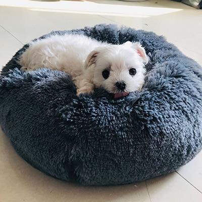 Donut Faux Fur Pet Bed - My Puppy Fresh