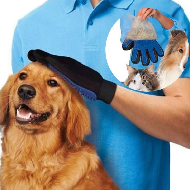 Pet Hair Grooming Glove - My Puppy Fresh